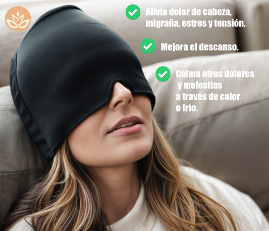 ¡GORRO DE GEL PARA ALIVIAR MIGRAÑA Y ANSIEDAD!